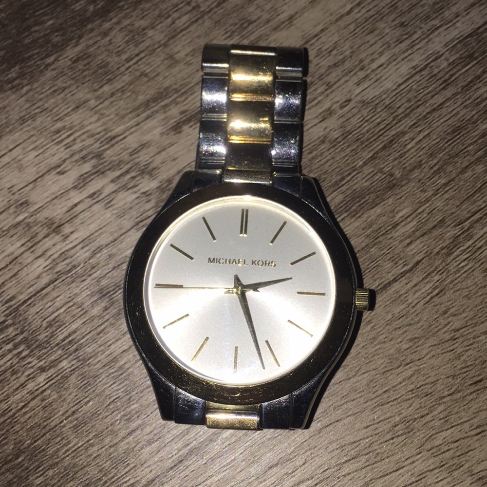 Two tone Michael Kors Watch